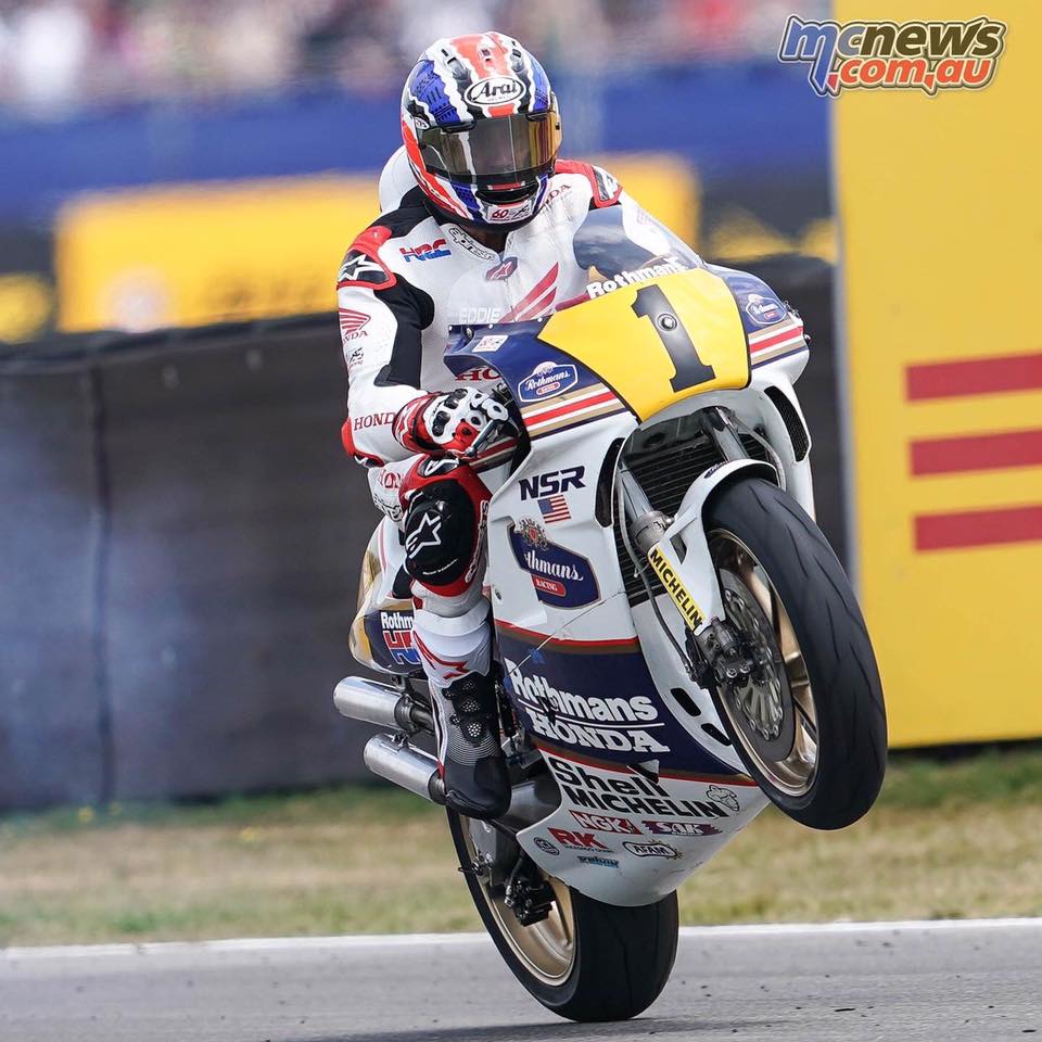 Mick Doohan Honda 60th anniversary of bike racing